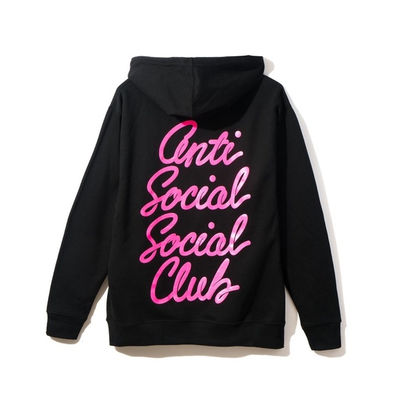 Anti Social Social Club Options Black Hoodie ASSC